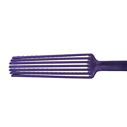 2pcs Horse Pet Detangler Plastic Comb for Long Tail Mane Forky Comb Useful 3030 by SXYH - color: Purple