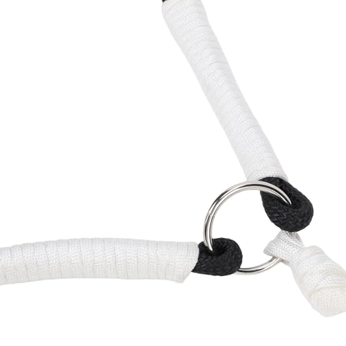 Strap with Tassel,Nylon Webbing Rope for Liberty Training, Groundwork, Lunging & Riding, Adjustable & Soft, Abrasion for Horses
