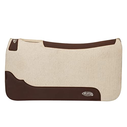 WEAVER Pressed Merino Wool Felt Contoured 1in Pad