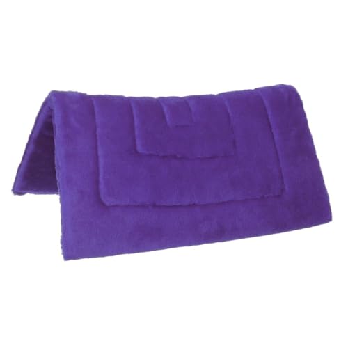 Tough 1 Tough-1 Pony Size Western Double Fleece Pad - color: Purple