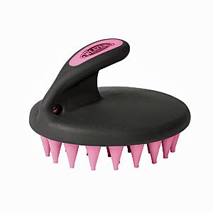 Weaver Palm-held Coarse Curry w/Lg Rubber Bristle