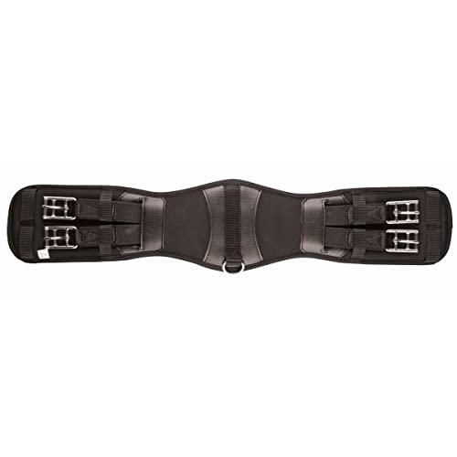 Collegiate Memory Foam Dressage Girth - color: Brown, size: 26"