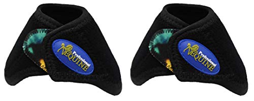 Horse Medium Sports Medicine Splint Bell Boots 41E - color: Aztec/Black