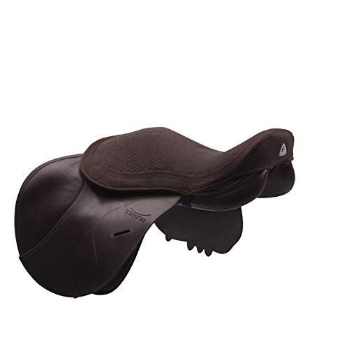 ACAVALLO Gel Seat Saver Jump Dri-Lex 10mm Gel Thickness - color: Brown, size: Large