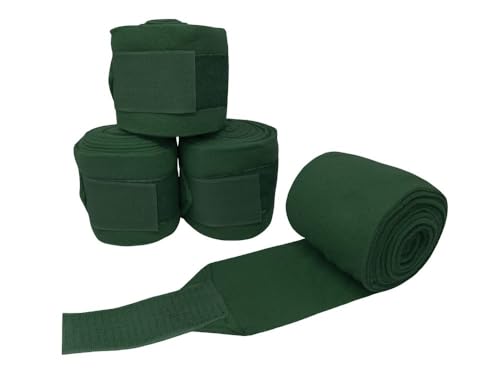 Fleece Polo Wraps w/Velco Closure - color: Green