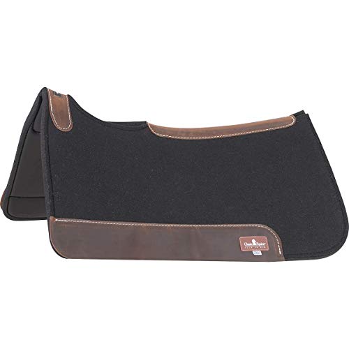 Classic EquineSaddle Pad - color: Black, size: 30" X 30"