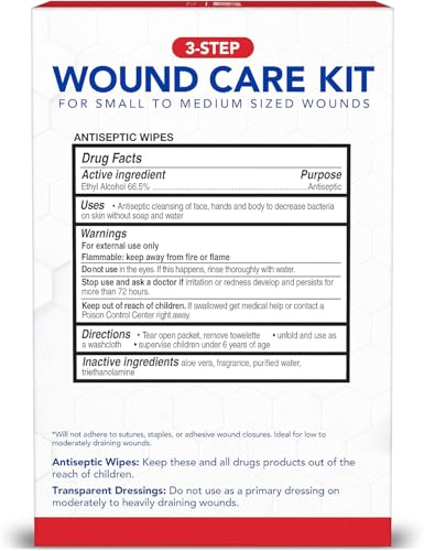 All Health Wound Care Kit & First Aid Kit, Everyday Essentials, 40 Pieces