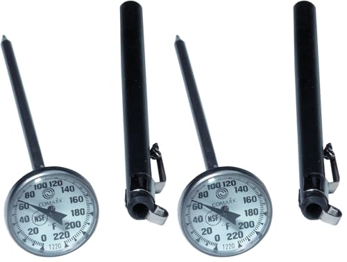 Comark T220AK Pocket Dial Food Thermometer (Pack of 2) - size: 1 Count (Pack of 2)