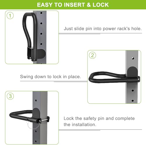 SELEWARE Dip Bar Attachment for Power Rack, 2 x 2 Tube, Multi Grip Handle - color: Dip Bar Attachment for 1" or 5/8" Hole of 3x3 inch Rack