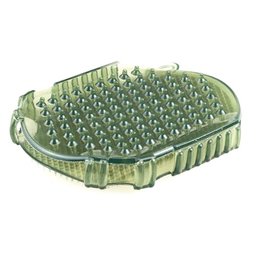 ROMA Glitter Double Sided Massage Mitt - color: Green