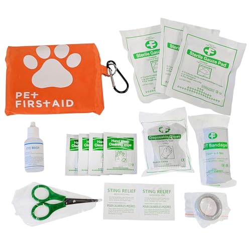 Adog Pet First Aid Travel Kit with Carabiner