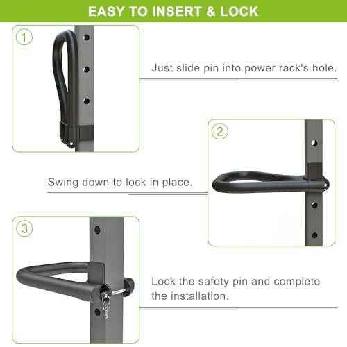 SELEWARE Dip Bar Attachment for Power Rack, 2 x 2 Tube, Multi Grip Handle - color: For 2" x 2" Rack with 1" or 1/2" Hole