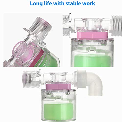 Transparency Water Float Valve, Water Level Control Water Tank Traditional Float Valve Upgrade (3/4“ SIDE) - size: 3/4“ SIDE