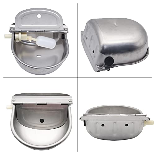 Automatic Livestock Waterer for Cattle, Dogs, Chicken, 304 Stainless Steel