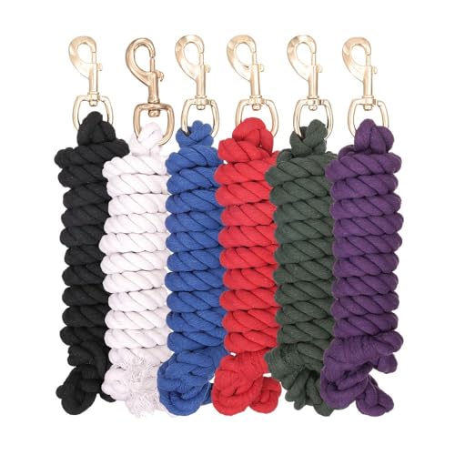 Tough 1 Braided Cotton Lead with Bolt Snap - color: Pack