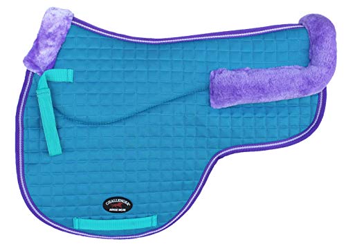 St. Charles Challenger Horse Contoured Fleece Lined Quilted English Saddle Pad 72111