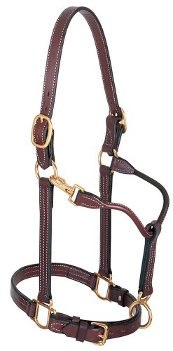 Weaver Leather - color: Mahogany, size: Average Horse, style: 1" Thickness