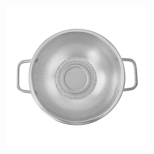 Fox Run Stainless Steel Colander, Medium 3 Quart Pasta Strainer - size: 3 Quart, Standard
