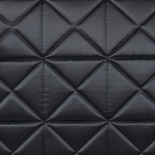 WeatherBeeta Satin Luxe Air-Tec Euro Jump Shaped Saddle Pad - color: Black