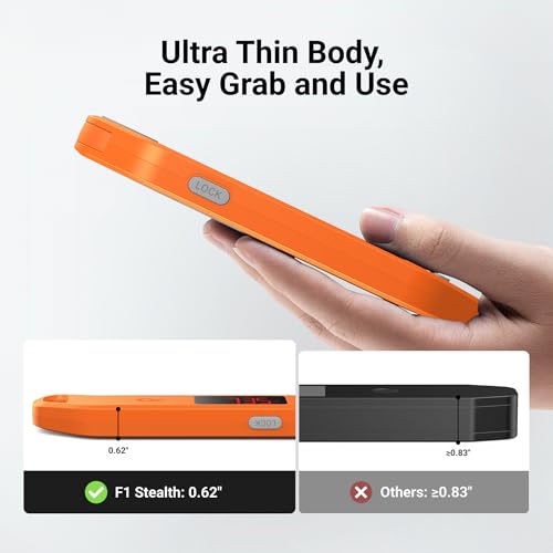 ThermoMaven 1 Sec Professional Digital Meat Thermometer, ±0.5℉ Accuracy - color: Orange