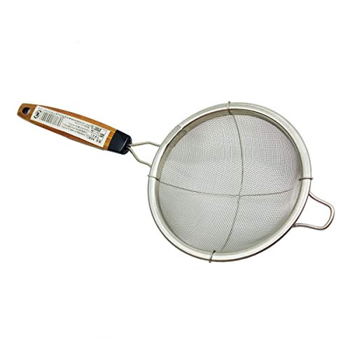 JapanBargain 2459, Fine Mesh Tea Strainer with Handle Stainless Steel Small Sifter For Drinks, Cocktails, Coffee and Matcha, 2-Pack