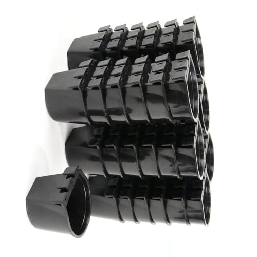 Black Cage Cup for Feed & Water for Poultry, Ducks, Birds, 36 Pack | Fits Hamsters, Direct Fit Powersports and Outdoor Equipment Replacement Part for Reliable Service