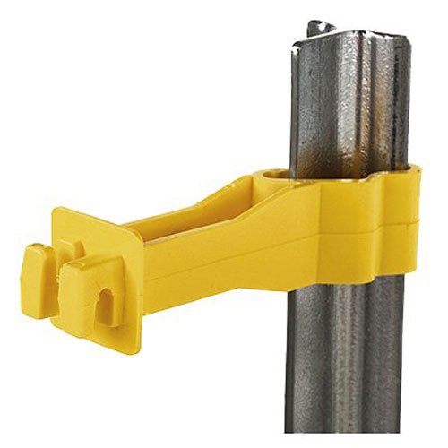 Dare SNUG-RT-25 T Post Insulator (25 Count), Yellow