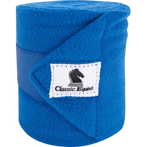 Classic Equine Royal Blue 4 Pack Polo Wraps