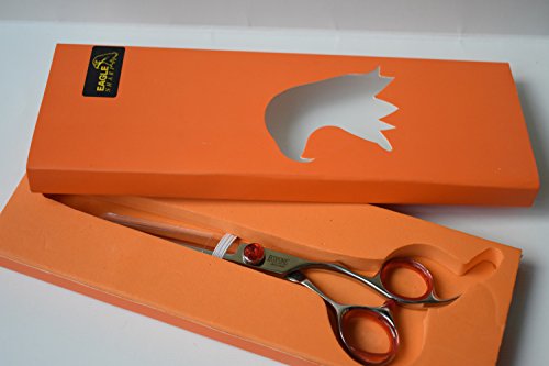 Professional Hair Scissors/Shears 5.5" For Hair Cutting Convex Edge Blade Japanese Process Shears 440C Stainless Steel - style: 5.5 Inch (Pack of 1)