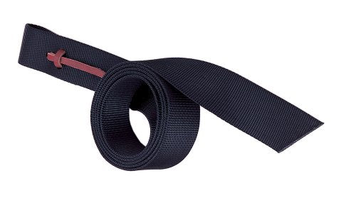 Weaver Leather Nylon Latigo with Holes - color: Black, size: 1 3/4 x 60-Inch