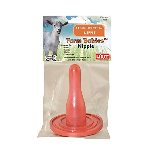 Lixit Farm Baby Replacement Nipples (1 Quart Single) - size: 1 Count (Pack of 1)