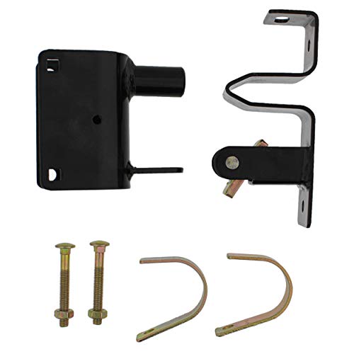 Ruralty Livestock One Way Latch for Cattle Gate - Black Farm Gate Metal Gate Latch 1 Way for Horse Corrals, Ranches