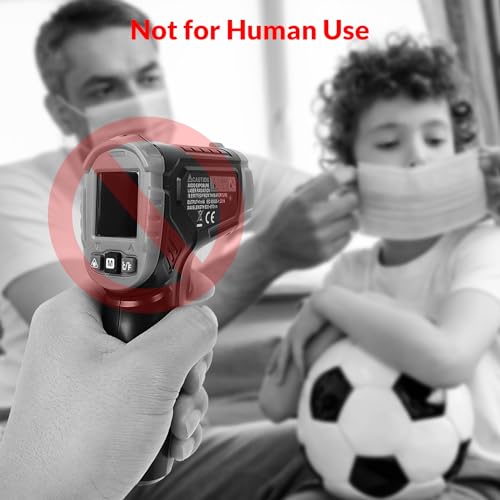 Digital Infrared Thermometer Gun, Non-Contact Heat Laser Temperature Gun