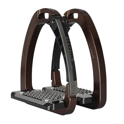 ACAVALLO Arena Alupro Stirrup - color: Brown