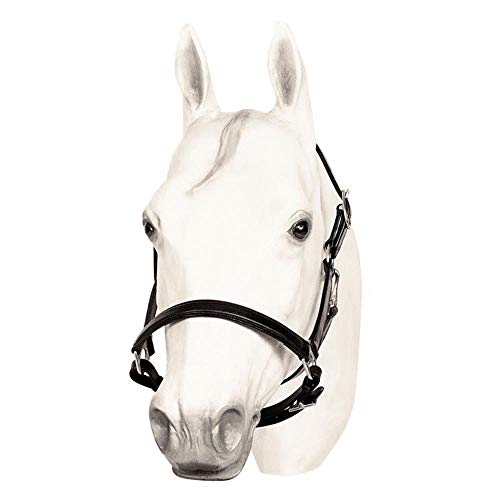 Henri de Rivel Replacement Throat Latch for Mono Crown Bridles - color: Black, size: OVERSIZED