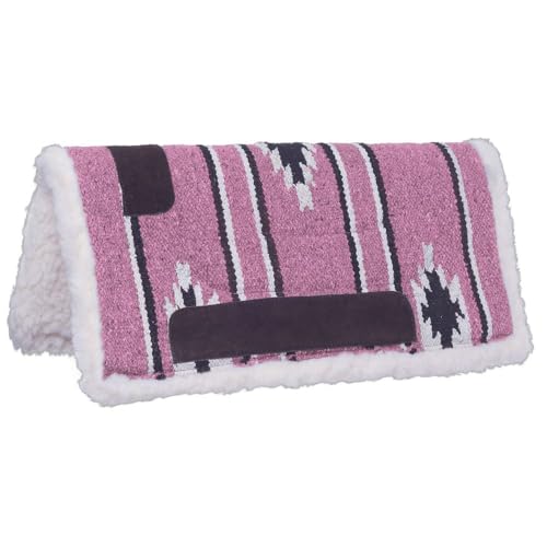Tough 1 Tough-1 Miniature Sierra Saddle Pad - color: Pink/black/Cream