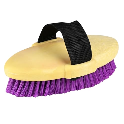 Roma Brights Body Brush, Deep Purple - color: Deep Purple
