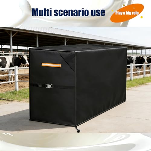 Milking Machine Cover for Cows and Goats, 35.4”x15.8”x35.8”