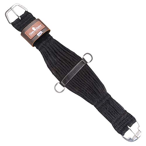 Classic Equine Classic Roper Cinch - color: Black, size: 32