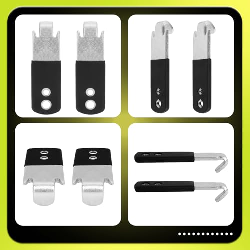 Heavy Duty Fence Wire Twister for T Post Clips - Stainless Steel T Post Winder for Barbed Wire,Farm Fencing,Livestock Fencing (2 Pack)