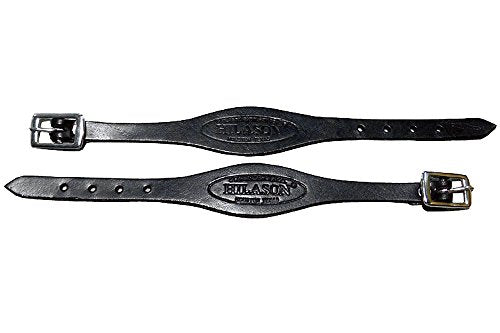 HILASON Western Leather Tack Horse Saddle Stirrup Fender Hobble Straps - color: Black