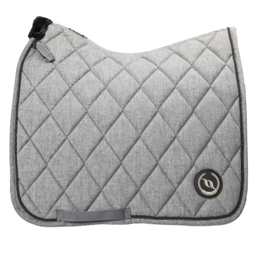 Back on Track Haze Collection Dressage Saddle Pad - color: Grey, size: Full