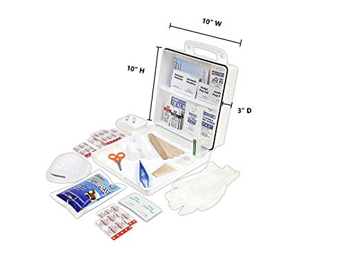 Rapid Care First Aid RC-50MAN-W 50 Person OSHA/ANSI Poly First Aid Kit - color: Poly Case, size: 50 Person