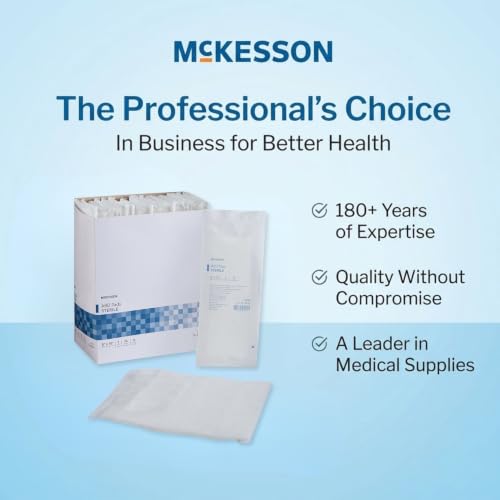 McKesson Sterile ABD Pads, Non Stick Gauze Dressing, 8 x 10 in, 48 ct
