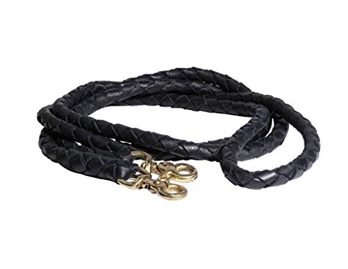 Pro Choice Collection Braided Roping Rein - color: Black