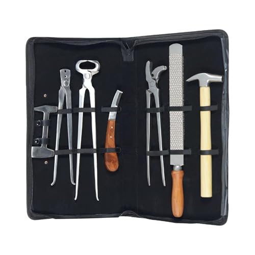 Dermax Heavy Duty Professional Horse Care Farrier Tool Kit Hoof Clincher Nipper with High Stainless Steel Best for Horses Care