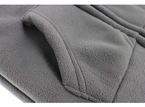Toddler Winter Coats Baby Boys Girls Fuzzy Sherpa Fleece Jackets - color: Z-gray, size: 5-6 Years