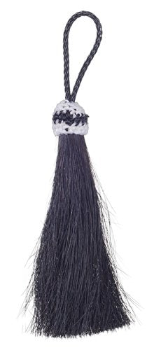 Tough 1 Royal King Single Horsehair Tassel - color: Black