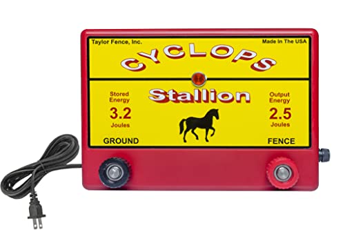 Cyclops Stallion - 2.5 Joule Fence Charger - AC