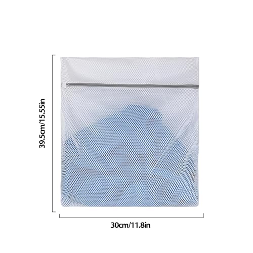 3Pcs Durable Honeycomb Mesh Laundry Bags for Delicates 12 x 16 Inches